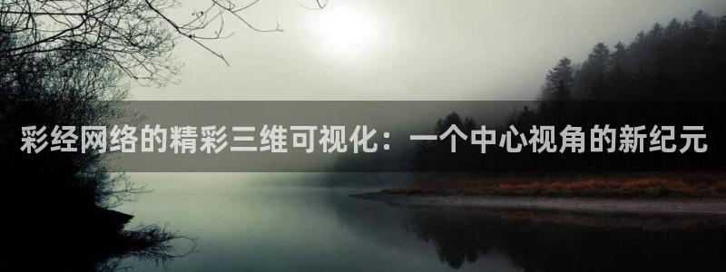 u8国际设计焕新上线.页面浏览.中国：彩经网络的精彩三维可视化：一个中心视角的新纪元